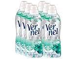 VERNEL Fresh Control Fresh Breeze Weichspüler 6x 37 WL (222 Waschladungen), Wäscheduft für 24/7...