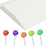 Giantree 100 Stück Cake Pop Stiele, 10cm*3.5mm Lollipop Sticks aus Papier Cake Pops Lolli Stiele...