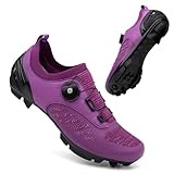 YIENHUI Unisex-Fahrradschuhe Für Herren Und Damen – MTB-Sneaker Atmungsaktive, rutschfeste...
