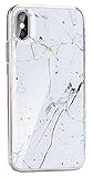 cofi1453® Hülle Schale Marble Case Cover Stein Marmor Design Glitzer Muster Handyhülle...