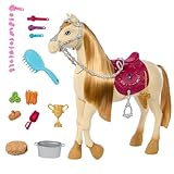 Barbie Spielzeugpferd mit Geräuschen, Musik und Zubehör, inspiriert von Barbie Mysteries: Das...