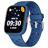 BIGGERFIVE Smartwatch Kinder, 1,8' Fitness Uhr Schrittzähler, 24/7 Puls, Schlafmonitor,...