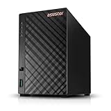 Asustor Drivestor 2 Lite AS1102TL, 2 Bay NAS Gehäuse Netzwerkspeicher, 1.7GHz Quad Core, 1GbE Port,...