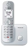 PANASONIC Kabelloses Telefon KX-TG6851SPS, Silber