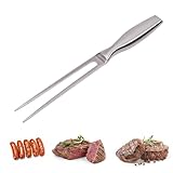 Fleischgabel Edelstahl, Lange Gabel WMF, Fleischgabel Zum Grillen Und Tranchieren, Edelstahl...