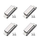 Magnetschnäpper, 4 Stück 10 kg Zugkraft, Türmagnet Stark Schranktür Magnet Schrankmagnete...