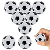 Tigvio Kickerbälle 8 Stück Mini Fussball Tischfussball Bälle, Fussball Klein für Fussball Deko...