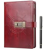 Kesote Tagebuch mit Schloss Notizbuch A5 Liniert Tagebuch für Mädchen Erwachsene Journal mit Stift...