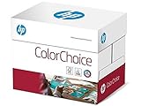 HP ColorChoice CHP750, Farblaserpapier ungestrichen , 90g/m², A4, Karton zu 5 X 500 Blatt, CHP750