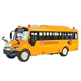 Lihgfw Simulation Große Schule Busschule Bus Spielzeug Auto Kinderbusbus Bus BAIN BAIN Trager...
