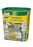 Knorr Gemüse Kraftbouillon (Gemüsebrühe mit Suppengrün, rein pflanzlich, vegan) 1er Pack (1 x 1...
