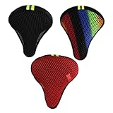 Cabilock 3 Stück Teiliges Fahrradsitzbezüge Sonnenschutz Elastisch Atmungsaktiv Robust Passend...