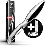 VALUXE® Premium Sparschäler mit scharfer Edelstahl Klinge & rutschfestem Griff - Handlicher...