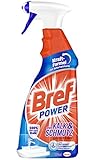 Bref Power gegen Kalk und Schmutz, Kalkreiniger, 750 ml, Sprühflasche, für hygienische Sauberkeit...