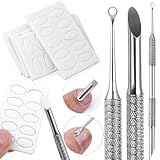 Doppelendig Nagelhautschieber Selbstklebend Schleifpapier Maniküre Set Nagelhautentferner...