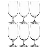 LEONARDO HOME CIAO+ Bierglas, Glas, klar, 6 Stück (1er Pack), 6