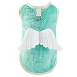 Limtula Hundeweste für Mädchen, mit Cartoon-Flügeln, für Frühling, Winter, Tuch für Welpen,...