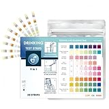 100 Stück Aquarium Wassertest,9-in-1 Aquarium Teststreifen,Nitrit Test Aquarium für Ph, Härte,...