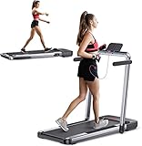 Treadmill for Home, Foldable 14 km/h Home Treadmill, 12 Running Programme, Electric Walking,...