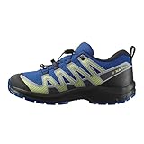 Salomon Junior XA PRO V8, Wasserdicht für Kinder, Nautical B/B, Vielseitige Wanderschuhe für...