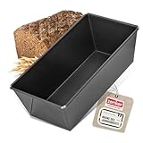 Zenker Brotbackform 30 cm PURE, Königskuchenform mit Antihaftbeschichtung, hochwertige Backform...