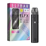 ELF Bar ELFX Kit, Pod System, 1000 mAh, 2 ml, Farbe black