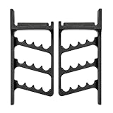 HOODANCOS 2 Stück Bogenschieß Wandhalterung für Wettkampfbögen und Pfeile Platzsparend Stabile...