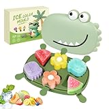 PITMT Eisformen Eis am Stiel Silikon, 6 Zellen Eisformen Kinder Silikon BPA Frei, Mini Eisförmchen...