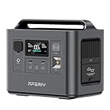 AFERIY 800W Tragbare Powerstation, 512Wh LiFePO4 Batterie, 1 Stunde Schnellladung, AC 230V, UPS,...