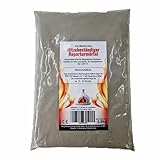 Feuerfester Schamottemörtel/Reparaturmörtel für Ofen- und Kaminbau - 1200 °C 0.9Kg