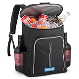 Modux 30L Kühlrucksack Thermo-Rucksack – Isolierter Kühltasche, Hält Lebensmittel Warm oder...