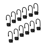 UncleS Set Von 12 Plastisch Beschichteten Stahldraht Bungee Haken Für Meereskajaks Und...