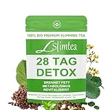 Detox Tee für Abnehmen – 28 Tage Entgiftungstee mit Lotusblatt, Cassia-Samen, Moringa,...
