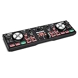 Numark DJ2GO2 Touch Mini DJ Controller für Unterwegs - 2-Deck USB DJ Pult mit Audio Interface und...