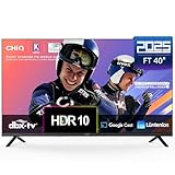 CHIQ L40FT 40 Zoll, Full HD, (100 cm) Smart Fernseher, HDR10, Dolby Audio & DBX-tv, Triple Tuner...