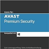 Lizenz für AVAST Premium Security | 2024 | 1-10 Gerät(e) | 1-3 Jahr(e) | Vollversion | Windows...