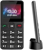 Melefon Seniorenhandy mit großen Tasten,2.2 Zoll Farbdisplay,einfach zu bedienen,Ohne Vertrag Handy...