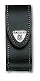 Victorinox Gürteletui Leder, Zubehör für Taschenmesser, Etui, Swiss Army Knife, Klettverschluss,...