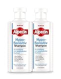 Alpecin Hypo-Sensitiv Shampoo, 2 x 250 ml - Haarshampoo bei trockener und empfindlicher Kopfhaut -...