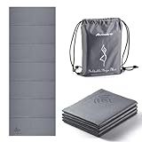 Avoalre Yogamatte rutschfest,173 X 61CM Tragbare Trainingsmatte 5MM,reise Yogamatte faltbar...