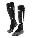 FALKE Damen Skisocken SK2 Intermediate W Kh Wolle Funktionsmaterial warm dick 1 Paar, Schwarz...