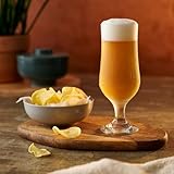 Sixby - Set 6 Stück - Biergläser Pilsgläser Biertulpe 0,3 Liter (360ml bis zum Rand) -...