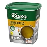 Knorr Gemüsegold Bouillon Gemüsebrühe (rein pflanzlich, ausgeprägter Gemüsegeschmack) 1er Pack...