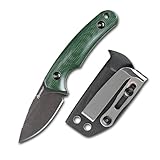 SDOKEDC Jagdmesser mit Feststehender Klinge Neck Knife – Outdoor Messer für Männer, EDC,...