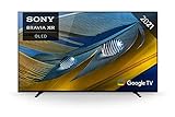 Sony XR-55A80J BRAVIA 139cm (55 Zoll) Fernseher (OLED, 4K Ultra HD (UHD), High Dynamic Range (HDR),...