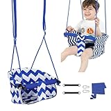 Babyschaukel Outdoor Kinderschaukel mit Anschnallgurt, Baby schaukel und Schaukelsitz...
