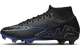 Nike Herren Superfly 9 Fussballschuh, Black/Chrome-Hyper Royal, 44 EU