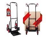 PROREGAL Klappbarer Profi-Treppensteiger Taurus 250 | HxBxT 115x52x63cm | Traglast 250kg |...