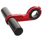 MOBUTOFU Fahrrad Lenkerverlängerung aus Metall Robuster Bike Handlebar Extender mit Rutschfester...
