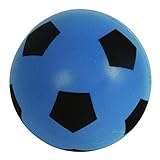 HTI Toys & Games Fun Sport Fußball Größe 5 Blau| Indoor/Outdoor Weicher Schaumstoff-Fußball...